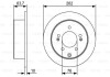 Диск тормозной HYUNDAI/KIA K3/Soul/Yue Dong/i30/Elantra R'1,6-2,008>> BOSCH 0986479W12 (фото 1)