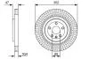 Диск гальмівний FORD Explorer (USA) \'\'F \'\'11>> - кратн. 1 шт BOSCH 0 986 479 W53 (фото 1)