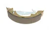 Колодки тормозные (задние) BMW 3 -94 (228.6x42) (барабанные) BOSCH 0 986 487 013 (фото 6)