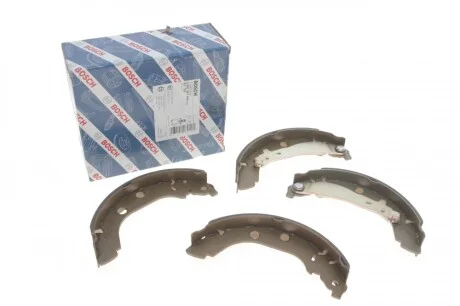 Колодки тормозные (задние) Peugeot 406 95-04 (барабанные) (228x42) BOSCH 0986487549