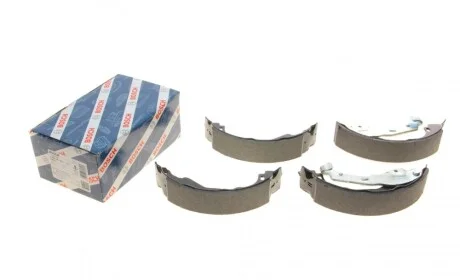 Колодки гальмівні (задні) Renault Clio II/IV/Symbol 98- (барабанні) (203.2x39) BOSCH 0 986 487 627