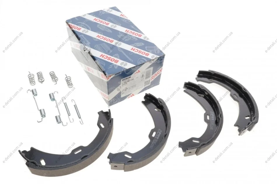 Колодки ручника MB S-class (W220)/CL-class (C215) 98- (180x25) (к-кт) BOSCH 0986487724 (фото 1)