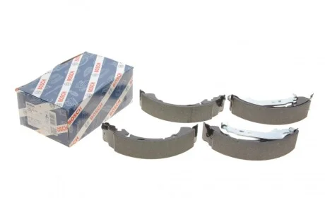 Колодки тормозные (задние) Toyota Yaris 05- (барабанные) (203.2x38) BOSCH 0 986 487 759