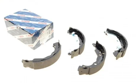 Колодки гальмівні (задні) Peugeot 208/301 1.0-1.6 HDi/VTi 12- (барабанні) (203x39) BOSCH 0 986 487 771