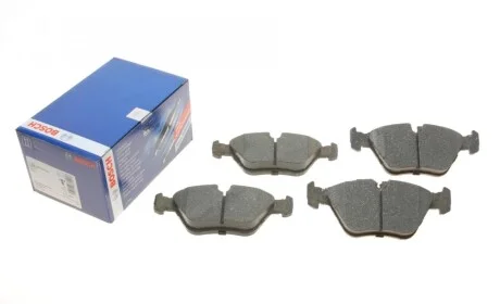 Колодки гальмівні (передні) BMW 3 (E36/E46) 92-06/5 (E34) 87-96/7 (E32) 87-94/Z3 (E36) 97-03 BOSCH 0 986 490 640