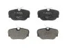 Колодки тормозные (передние) BMW 3 (E30) 82-94/Z1 88-91 BOSCH 0986491730 (фото 1)