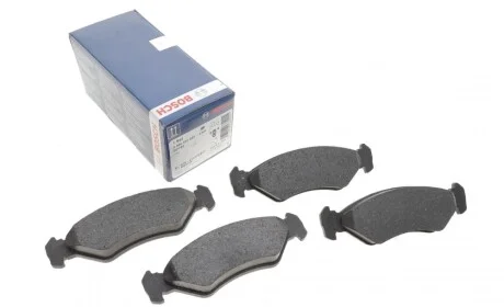 Колодки тормозные (передние) Ford Fiesta 89-02 BOSCH 0986492020