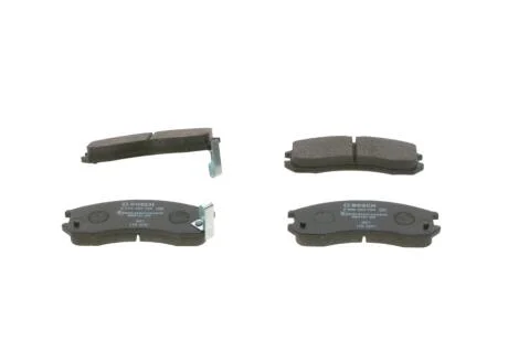 Тормозные колодки дисковые BOSCH 0986493790