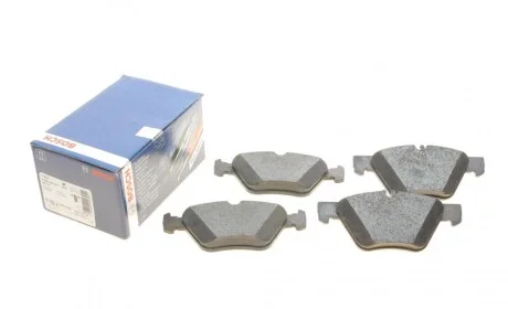 Колодки гальмівні (передні) MB E-class (W210) 95-02 (Teves) BOSCH 0 986 494 001