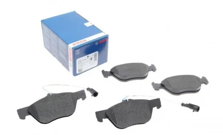 Колодки тормозные (передние) Alfa Romeo 145/146/156/GT/GTV/Spider/Fiat Bravo 95-05 BOSCH 0 986 494 004