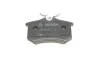 Колодки тормозные (задние) Ford Galaxy 95-06 (+датчики) BOSCH 0986494025 (фото 4)