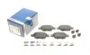Колодки тормозные (задние) Fiat Bravo II 07-14/Stilo 01-08/Linea 07-/Multipla 99-10/Lancia Delta 08- BOSCH 0 986 494 030 (фото 1)