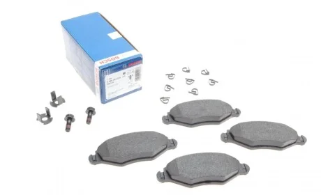 Колодки тормозные (передние) Peugeot 206 98-/Peugeot 206+ 09-13/Peugeot 306 93-01 BOSCH 0 986 494 039