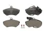 Колодки тормозные (передние) Audi A4 94-08/Seat Exeo 08-13/VW Passat B5 96-00 (+датчики) BOSCH 0 986 494 042 (фото 1)