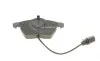 Колодки тормозные (передние) Audi A4/A6/Skoda Superb/VW Passat 1.9TDI/2.5TDI 96- (с датчиками)(ATE) BOSCH 0 986 494 050 (фото 6)