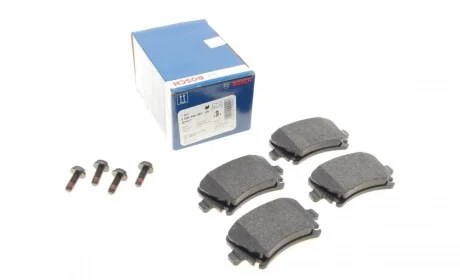 Колодки тормозные (задние) Audi A3/A4/A6/TT/Skoda Octavia/SuperB/VW Caddy/Golf/Passat B6/Touran 03- BOSCH 0 986 494 053