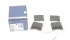 Колодки тормозные (задние) Peugeot 406 96-04/605 89-11 (+датчики) BOSCH 0986494055 (фото 1)