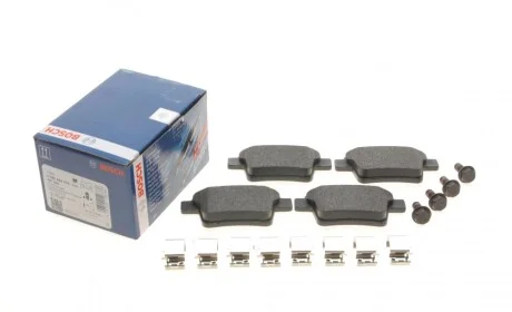 Колодки тормозные (задние) Ford Mondeo III 00-09/Jaguar X-Type 01-09 BOSCH 0986494076