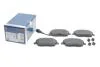 Колодки гальмівні (передні) Seat Ibiza/VW Polo 01-09/Skoda Fabia 99-14/Roomster 06-15 (+датчик) BOSCH 0986494105 (фото 2)