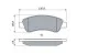 Колодки гальмівні (задні) Fiat Ducato/Citroen Jumper/Peugeot Boxer 06- (Bosch) BOSCH 0 986 494 110 (фото 1)