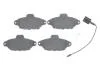 Колодки тормозные (передние) Fiat 500 07-/Panda 03- (+датчики) BOSCH 0986494115 (фото 1)