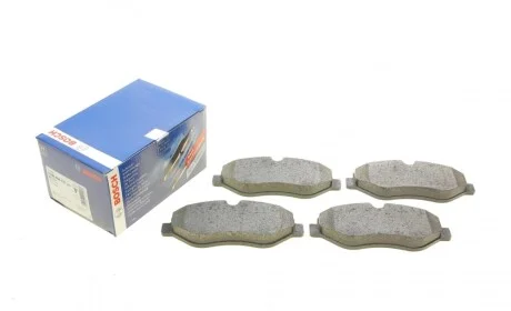 Колодки тормозные (передние) MB Sprinter (906,907,910)/VW Crafter 06-/MB Vito (W639) 03-/(W447) 14- BOSCH 0 986 494 121