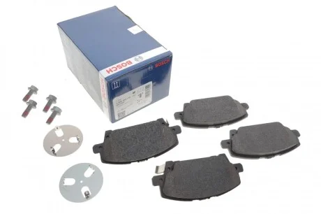 Колодки тормозные (передние) Honda Civic VIII 05- (Lucas) BOSCH 0986494136