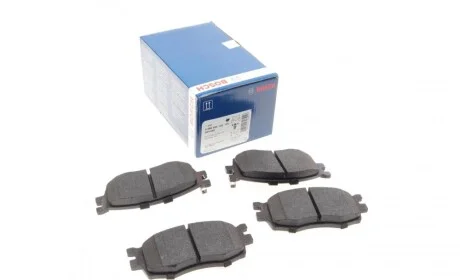 Колодки тормозные (передние) Kia Rio II 05-/Hyundai i20 08-15/Accent 05-10 BOSCH 0 986 494 139