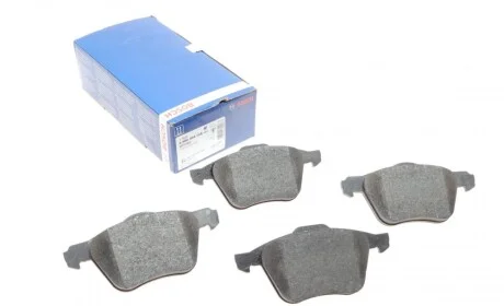 Колодки тормозные (передние) Volvo S60 00-10/V70 01-08/S80 01-06/XC90 02-14 BOSCH 0 986 494 158