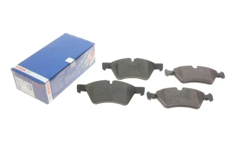 Колодки тормозные (передние) MB E-class (W211)/ GL-class (X164) 02- BOSCH 0 986 494 165