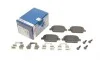 Колодки тормозные (задние) Ford Kuga 08-/Mondeo IV 07-15 (TRW) BOSCH 0 986 494 214 (фото 1)