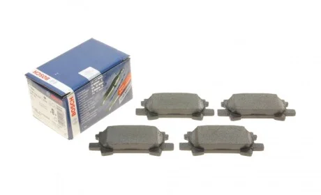 Колодки тормозные (задние) Lexus RX 03-08 BOSCH 0986494224