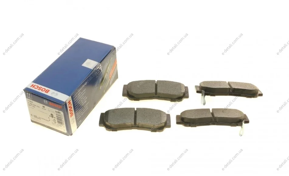 Колодки гальмівні (задні) Hyundai Santa Fe II 06-12/H-1 01-07 BOSCH 0986494230 (фото 1)