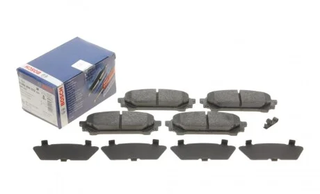 Колодки тормозные (задние) Subaru Impreza/Forester 99- BOSCH 0986494232