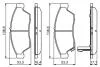 Гальмівні колодки дискові BOSCH 0986494238 (фото 6)