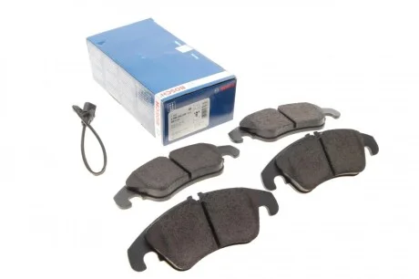Колодки тормозные (передние) Audi A4 07-18/A5 07- (+датчик) BOSCH 0 986 494 259