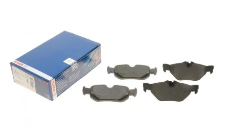 Колодки тормозные (задние) BMW 1 (E81-82/E87-88)/3 (E90-93) 04-13/X1 (E84) 09-15 BOSCH 0 986 494 272