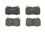 Колодки гальмівні (передні) BMW 7 (E38) 94-01/8 (E31) 90-99 (Brembo) BOSCH 0986494282 (фото 1)