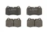 Колодки гальмівні (передні) BMW 7 (E38) 94-01/8 (E31) 90-99 (Brembo) BOSCH 0986494282 (фото 2)
