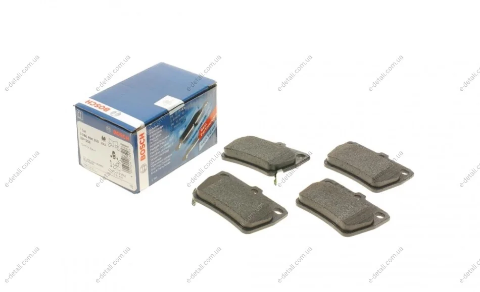 Колодки гальмівні (задні) Toyota Rav4 II 00-05 BOSCH 0 986 494 350 (фото 1)