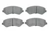 Колодки тормозные (передние) Chrysler Voyager/Jeep Cherokee/Dodge Caravan 00-08 BOSCH 0986494357 (фото 1)