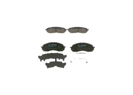SUBARU гальмівні колодки передн. Impreza 1.5 08- BOSCH 0986494373