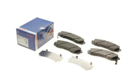 Колодки тормозные (передние) Hyundai H-1 2.5 CRDi 08- BOSCH 0 986 494 377