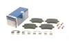 Колодки тормозные (задние) Renault Fluence/Megane/Scenic 08- BOSCH 0 986 494 384 (фото 1)