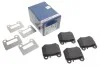 Колодки тормозные (задние) MB M-class (W163) 98-05 BOSCH 0 986 494 410 (фото 1)
