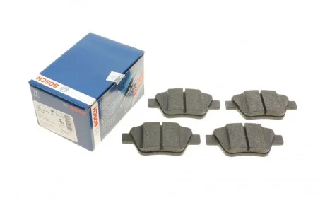 Колодки тормозные (задние) Audi A3/Skoda Octavia/SuperB/Yeti/VW Caddy/Touran/Golf/Passat B7/B8 04- BOSCH 0 986 494 416
