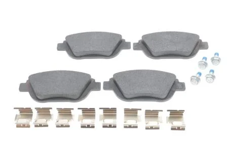 Колодки гальмівні (передні) Citroen С3/DS3 09-/C4 Cactus/Peugeot 2008 13- BOSCH 0986494438