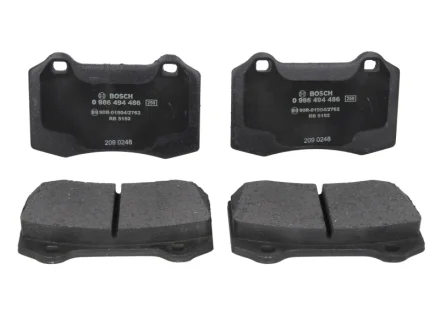 Тормозные колодки дисковые BOSCH 0986494486
