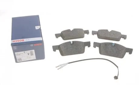 Колодки тормозные (передние) Peugeot 508/SW 10-18 (+датчик) BOSCH 0986494527