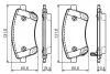 Колодки тормозные (передние) Hyundai ix20/Kia Venga 10- BOSCH 0986494552 (фото 1)